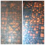 antique tile & grout restoration