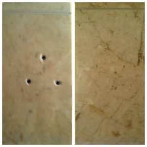 marble repair before and after