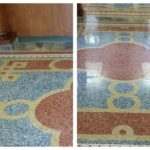 Antique Mosaic Floor Restoration in Franconia, NH
