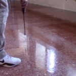 how we shine a wavy uneven stone floor
