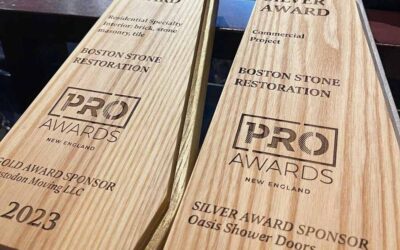 Double Victory at the 2023 PRO Awards: Boston Stone Restoration Shines